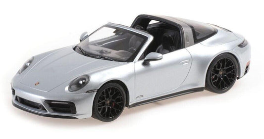 0298 Porsche 911 Targa silber 1:18 - ModelCarHQ