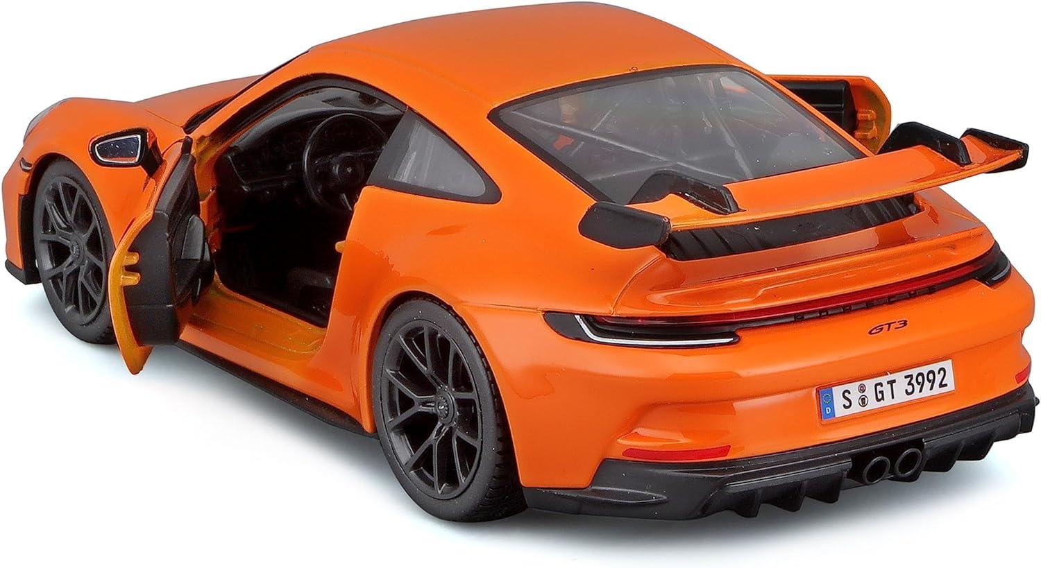 21104O Porsche 911 GT3 (992) 2021 orange 1:24 - ModelCarHQ