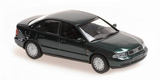 940015001 AUDI A4 – 1995 – GREEN METALLIC 1:43 - ModelCarHQ