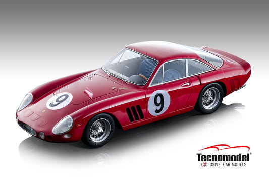 TM1890F Ferrari 330 LMB Le Mans 24h 1963 #9 Noblet, Guichet 1:18 - ModelCarHQ