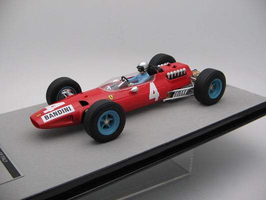 TMD1898A Ferrari 512 F1 GP Italy 1965 #4 Driven by: Lorenzo Bandini - with driver figure 1:18 - ModelCarHQ